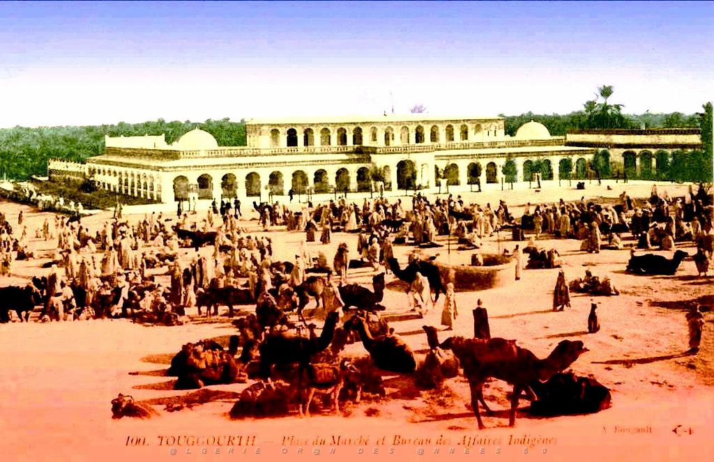 Touggourth - Place du marche et bureau des Affaires indigenes.jpg
